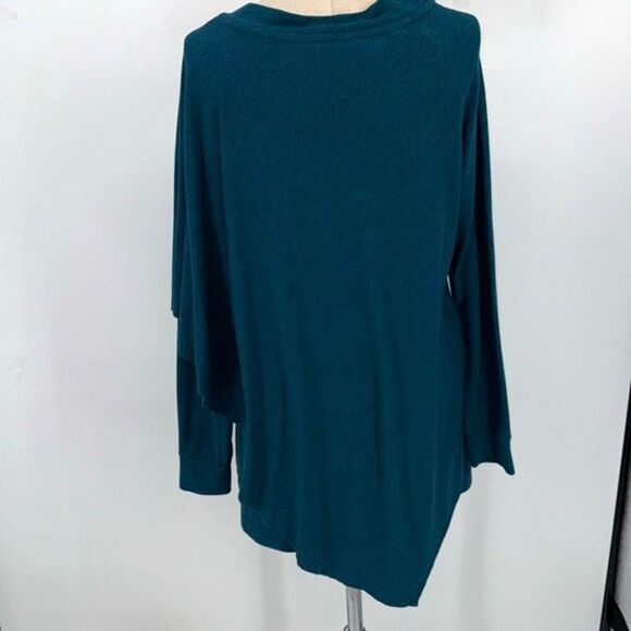 Soft Surroundings Medeline Hanker chief Tunic Layered Pullover Top Legion Blue M - Picture 4 of 13